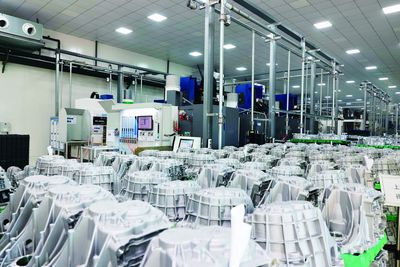 馬鞍山 新能源汽車配件生產(chǎn)忙，汽車產(chǎn)業(yè)鏈蓬勃發(fā)展